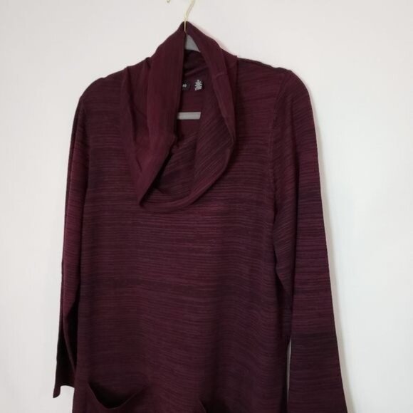 NWT Nina Leonard Cowl Neck Pocket Sweater Dress Size 1X‎ - Picture 4 of 8